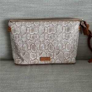 Consuela Clay Snakeskin Downtown Bag
